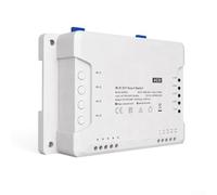 LatoYard FOR SONOFF 4CH PRO R3 Wi-Fi Smart Switch Module, 4-Way APP Control for Smart Home, 3kW Load, 433MHz RF