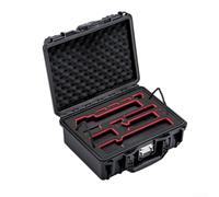LatoYard Hard Case for DJI Pocket 4 Pro Waterproof ABS | Snug custom fit, shock-absorbing interior, secure latches, travel-ready design, black finish