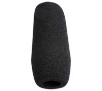 LatoYard Long Microphone Windscreen Sponge Cover for Interview Camera Mic, Soft High-Density Foam, 22cm Black Protection(12CM)