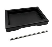 LatoYard Low Profile Thin Drip Tray for Gaggia Classic Pro, Stainless Steel & ABS Heat- Replacement with Space-Saving Design