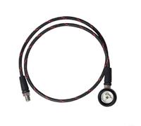 LatoYard Luminous Scuba Diving Pressure Gauge 300 Bar 4500 PSI with Flexible Hose for Regulator Air Tank Monitoring Night Dive Low Light (36inch)