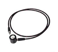 LatoYard Luminous Scuba Diving Pressure Gauge 300 Bar 4500 PSI with Flexible Hose for Regulator Air Tank Monitoring Night Dive Low Light (60inch)