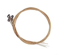 LatoYard Lyre Harp String Set Brass Material for 7 10 16 19 21 24 Strings Smooth Edge Professional Use(7 String)