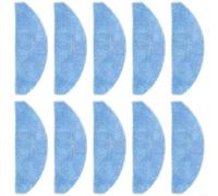 LatoYard Microfibre Mop Pads for Tikom L8000 Plus, for Medion X20 SW+ MD 11415, Easy Install Washable Floor Cleaning Cloths, 4 or 10 Pack(Annual Sets)