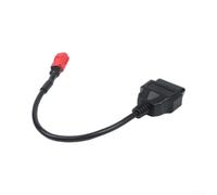 LatoYard Motorcycle Diagnostic Cable 6PIN to 16PIN OBDII | Compatible with motorcycles, for atvs, and UTVs, enables fault for code reading, live data monitoring on 12V systems