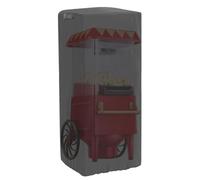 LatoYard Popcorn Machine Cover 210D Oxford Rain Wind Proof Adjustable Drawstring Secure Buckles Commercial Home Carts Storage for Black