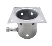 LatoYard Replacement Ignition Can for PitBoss Pellet Ovens, 120V 200W Stainless Steel Fire Pot, Combustion Chamber Part(A)