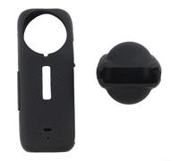 LatoYard Shockproof Silicone Cover for Insta360 for x4 Lens Shockproof(Body+Lens Protect)