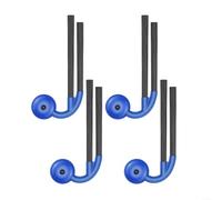 LatoYard Side Brushes Compatible with for ecovacs for deebot T90 Pro for omni, Easy Install Replacement Accessories for Robot Vacuum Cleaner, 4 Pieces(Quarterly Sets)