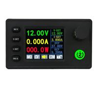 LatoYard SK150C Adjustable Buck-Boost DC Power Supply Module, 150W, 0.5-40V 0-8A, 1.8-Inch Color Screen, Modbus Protocol Support, for Device Testing and Charging