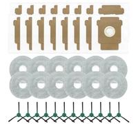LatoYard Vacuum Accessory Kit for Roomba Plus 405 and 505 for combo Including Side Brushes, Mops and Filter Bags(C)