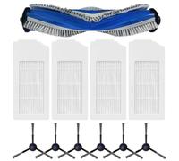 LatoYard Vacuum Cleaner Parts Accessories for Ecovacs for deebot N20 N20 Plus N20 Pro Plus Including Main Brush Side Brushes Filter, As Shown