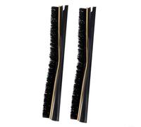 LatoYard Vacuum Cleaner Plush Brush Strips Compatible With for X40 Ultra Complete/for X30 Ultra/for X40 Master/ L10s Pro Ultra/ L10s Ultra/for L10 Ultra TriCut Brush, 2 Pieces(2pcs)