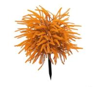 LatoYard Yellow Artificial Pine Needle Floor Insert, 60cm Fake Topiary Tree for Harvest and Thanksgiving Decor