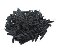 LATRAT 100 Pcs Robot Lawnmower Wire Pegs for Peripheral Cables Robot Lawn Mower, for Robot Lawn Mower Hook Accessories for Cables for Garden Surface Definition