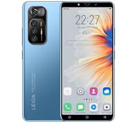 LatsYrs - 5.0" HD Screen, Dual SIM 3G/2G, Cheap Cell Phone, 16GB ROM【Expandable up to 128GB】, Android 9.0, WiFi/Bluetooth/Face Unlocked Phone(Blue)