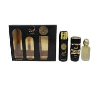 Lattafa Asad 3.4 Edp M + 1.7 Hair Mist+ 6.7 Body Spray (128606)