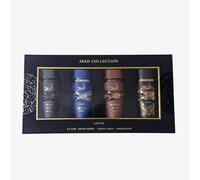 Lattafa Asad 4-Piece Gift Set 25ml - Men's Oriental Fragrance Collection | Asad, Elixir, Bourbon & Asad Zanzibar LE