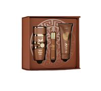 Asad Bourbon by Lattafa Gift Set For Men- 100ml Eau de Parfum, 12ml Travel Spray & 100ml Shower Gel | Long-Lasting Arabic Men’s Fragrance