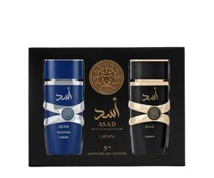 LATTAFA Asad & Zanzibar Set 100ML Eau de Parfum Men's Perfumes