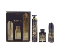 Lattafa Bade'e Al Oud Amethyst 3 Piece Gift Set: Eau De Parfum 100ml - Air Fresh