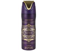 Lattafa Bade'e Al Oud Amethyst - Floral, Spicy, Woody, Sweet - Perfumed Deodorant Spray for Everyone, 200 ml