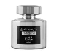 Lattafa Confidential Platinum EDP 100ml Eau De Parfum for Men New & Sealed