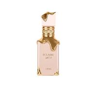 Lattafa Eclaire Eau de Parfum 100ml for Women - Long Lasting Soft Sweet Musk Perfume with Caramel, Milk, Sugar, White Flowers, Honey, Vanilla & Musk