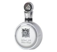 Lattafa Fakhar Platin Eau de Parfum for Men - 100ml | Spicy Woody Fragrance with Bergamot, Ginger & Sandalwood | Bold, Modern Scent | Long Lasting Arabic Perfume