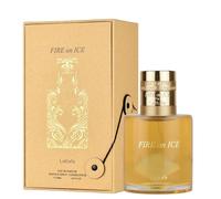 Lattafa Fire On Ice 110ml Eau de Parfum Unisex Perfume | Bold Black Raspberry Frozen Rose Oakwood & Ambroxan | Long-Lasting Scent for Men & Women