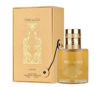 Lattafa Fire On Ice 110ml Eau de Parfum Unisex Perfume | Bold Black Raspberry Frozen Rose Oakwood & Ambroxan | Long-Lasting Scent for Men & Women
