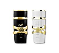 Lattafa For Unisex 2-Piece Eau de Parfum Gift Set (Yara Moi for Women + Asad for Men) 96.4 g/100 ml Each