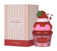 Lattafa Berry On Top Eau de Parfum, Give Me Gourmand Collection - Fruity Berry & Vanilla Cream Scent, Spray Form, Unisex Perfume 75ml