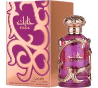 Habik For Women by Lattafa Perfumes - Eau de Parfum 100ml - Long Lasting Floral Fruity Scent for Women - Elegant, Musky, Sweet - Arabian Luxury Perfume Gift for Her