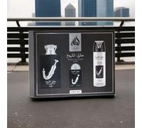 Lattafa Ishq Al Shuyukh 3 Piece Gift Set Unisex Fragrance New Sealed