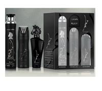 LATTAFA MAAHIR BLACK EDITION 100ML 3 PIECE GIFT SET BRAND NEW & SEALED