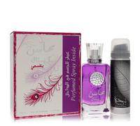LATTAFA MAHASIN CRYSTAL VIOLET Eau De Parfum WITH 1.7 oz DEODORANT 3.4 oz for Women