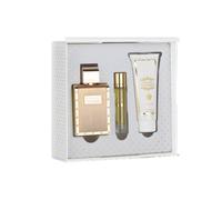 Lattafa The Kingdom Gift Set - 100ml Eau de Parfum, 12ml Travel Perfume & 100ml Shower Gel | Fresh Warm Spicy Arabic Fragrance Giftset for Men