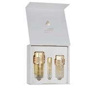 Lattafa Musamam White Intense Gift Set - 100ml Eau de Parfum, 12ml Travel Perfume & 50ml Hair Mist | Spicy Floral Arabic Fragrance Giftset