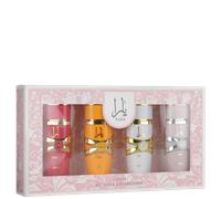 Lattafa My Yara Collection - 4 × 25 ml Eau de Parfum Gift Set for Women (Yara + Yara Moi + Yara Tous + Yara Candy)