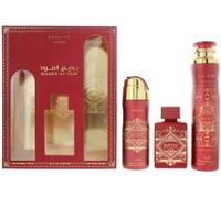 LATTAFA BADE'E AL OUD SUBLIME 100ML 3 PIECE GIFT SET BRAND NEW & SEALED