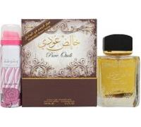 Lattafa Perfumes Pure Oudi Gift Set 100ml EDP + 50ml Deodorant Spray