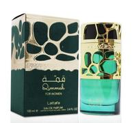 Lattafa Perfumes Qimmah for Women EDP (Eau De Parfum) - 100ML (3.4 oz) |Featuring notes: Cedar Oudh Myrrh Amber Lavender I