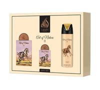 Lattafa Pride Art Of Nature II Gift Set 3-Piece (100ml EDP + 200ml Perfumed Body Spray + 20ml Travel EDP) - Unisex Long-Lasting Fragrance - Bergamot, Mandarin, Vanilla, Cedarwood, Musk
