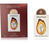 Lattafa Pride Art of Wood Eau de Parfum 100ml - Unisex Woody Citrus Fragrance - Bergamot, Pink Pepper, Grapefruit, Rose, Patchouli, Vetiver & Oakmoss