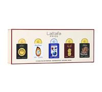 Lattafa Pride Eau de Parfum Gift Set Collection No.3 (5 x 20ml) | Luxury Perfume Gift Set for Men & Women | Long-Lasting Arabian Fragrances | Travel Mini Sprays