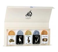 Lattafa Pride Eau de Parfum Gift Set Collection No.4 (5 x 20ml) | Luxury Perfume Gift Set for Men & Women | Long-Lasting Arabian Fragrances | Travel Mini Sprays