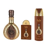 Lattafa Pride Masa Gift Set 3-Piece - 100ml EDP + 200ml EDP + 20ml EDP