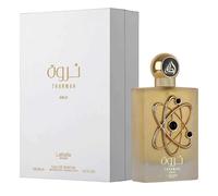 Lattafa Pride Tharwah Gold 100ml Eau De Parfum - Elegant Unisex Floral Amber Perfume with Vanilla & Amber