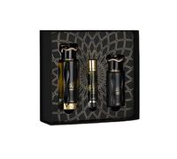 Lattafa Teriaq Intense Gift Set - 100ml Eau de Parfum, 12ml Travel Perfume & 50ml Hair Mist | Sweet Smoky Spicy Arabic Fragrance